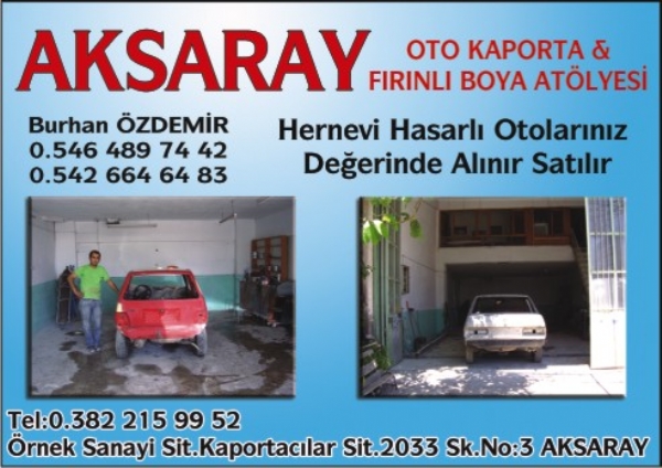 AKSARAY OTO KAPORTA