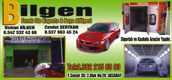 BILGEN OTO KAPORTA