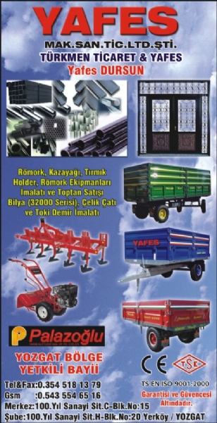 YAFES MAK.SAN.TIC.LTD.STI.