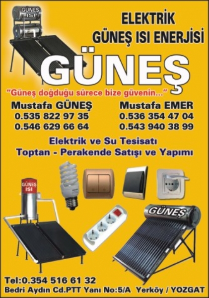 GÜNES ELEKTRIK(haşim mahallesi)