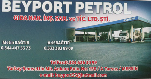 Beyport Petrol Gıda Nak.İnş.San.ve Tic.Ltd.Şti