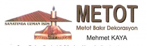 Metot Bakır Dekorasyon