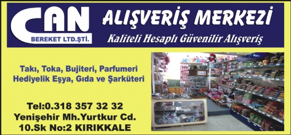 CAN ALISVERIS MERKEZI