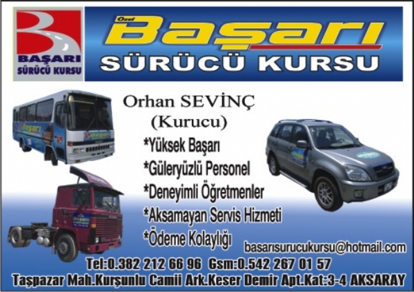 BASARI SÜRÜCÜ KURSU