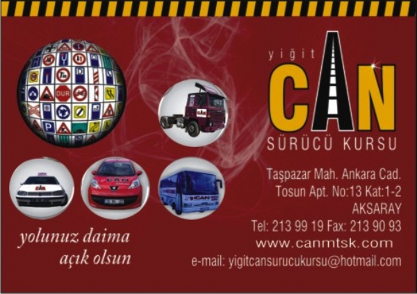 CAN SÜRÜCÜ KURSU