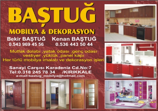 BASTUG MOBILYA DEKORASYON