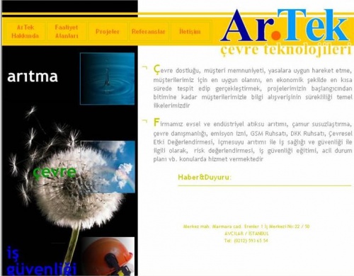 Artek Çevre Teknolojileri