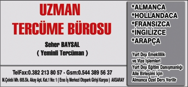 UZMAN TERCÜME BÜROSU