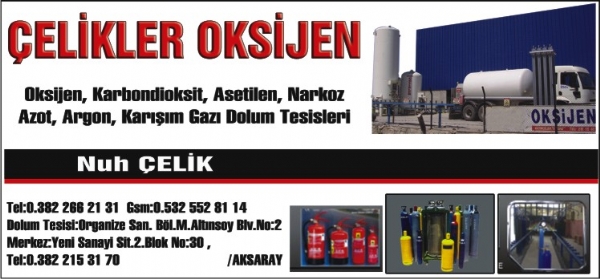 ÇELIKLER OKSIJEN