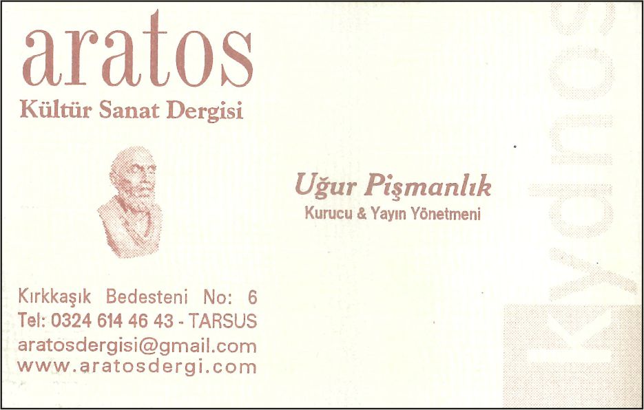 Aratos Kültür Sanat Dergisi