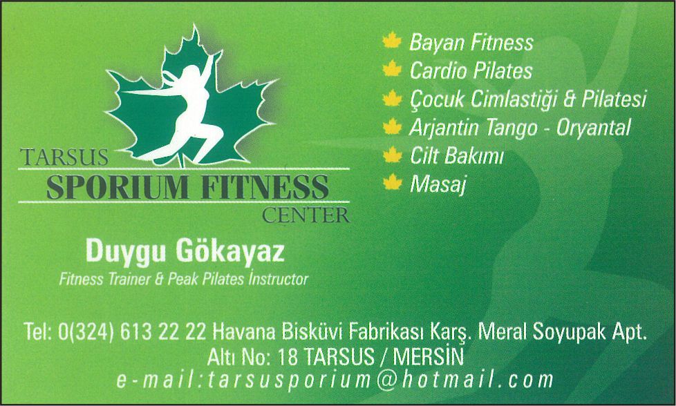 Tarsus Sporium Fitness Center