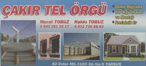 Çakır Tel Örgü