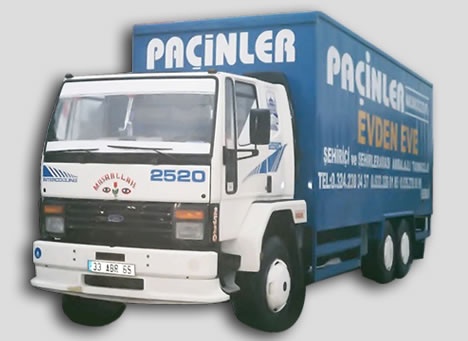 Mersin Paçinler Evden Eve Taşimaçilik
