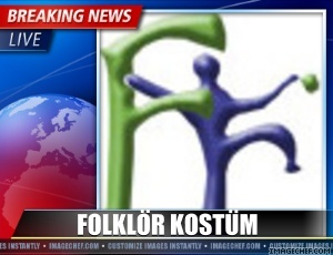 Folklör Kostüm