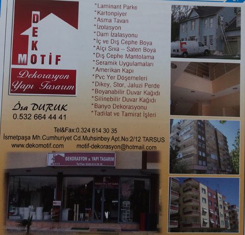 Dekomotif Dekozasyon Yapı Tasarım