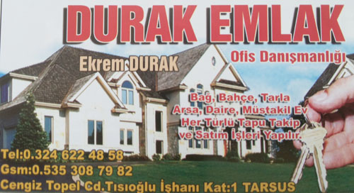 Durak Emlak Ofis Danışmanlığı