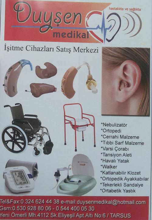 Duyşen Medikal İşitme Cihazları Satış Merkezi