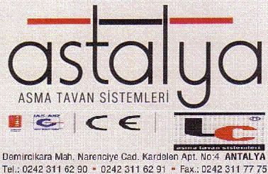 Astalya Asma Tavan Sistemleri