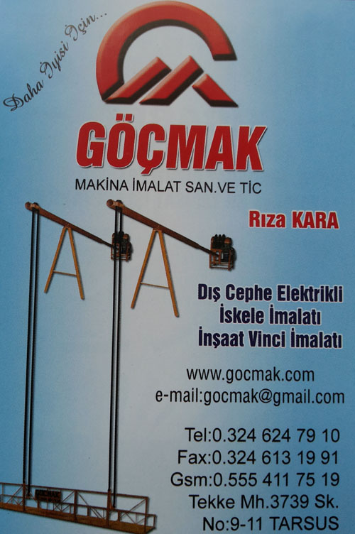 GÖÇMAK Makina İmalat San. ve Tic.