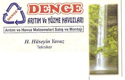 Denge Aritim Ve Yüzme Havuzculuk