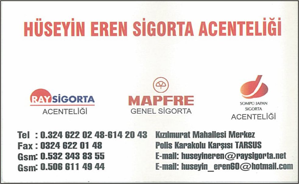 Hüseyin Eren Sigorta Acenteliği
