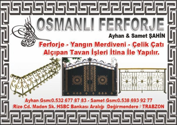 OSMANLI FERFORJE