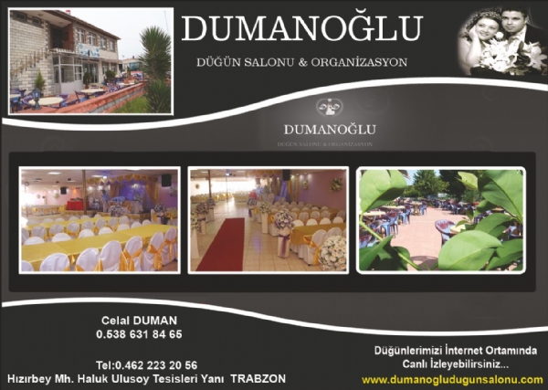 DUMANOGLU DÜGÜN SALONU