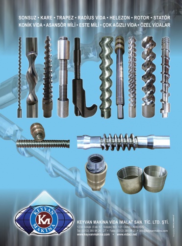 Keyvan Makina Vida İmalat Müh.san Tic Ltd.şti