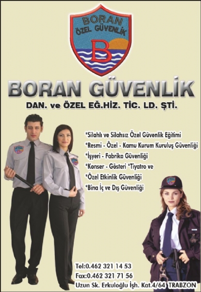 BORAN GÜVENLIK