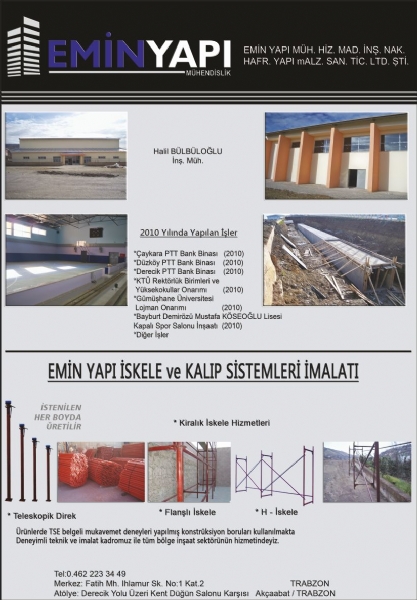 EMIN YAPI MÜHENDISLIK