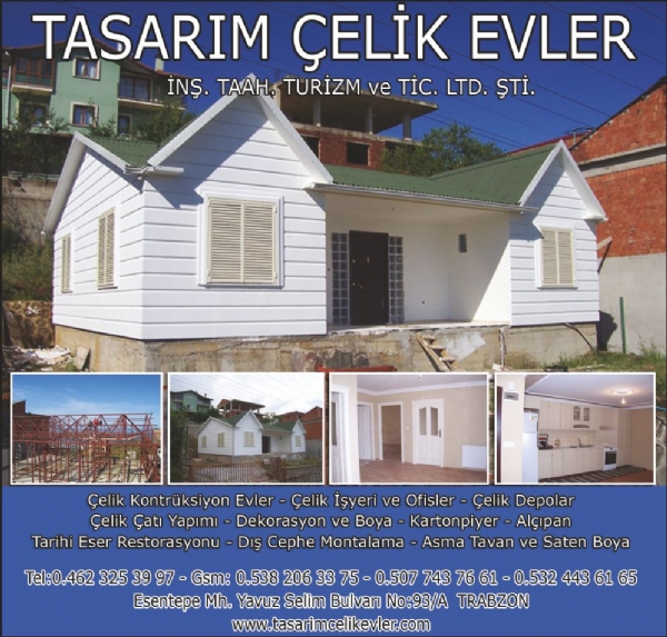 TASARIM ÇELIK EVLER