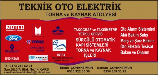 TEKNİK OTO ELEKTRİK