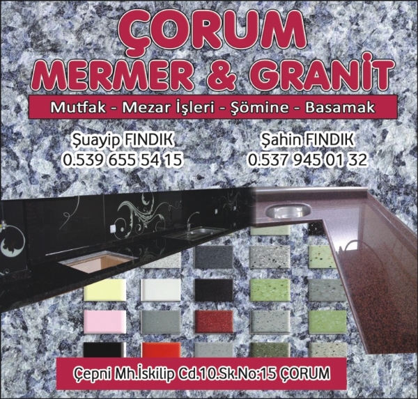 ÇORUM MERMER-GRANİT