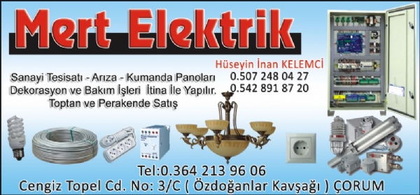 MERT ELEKTRİK(gülabibey)