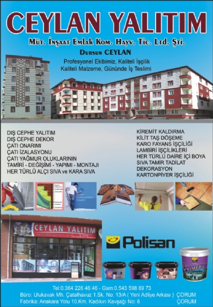 CEYLAN YALITIM