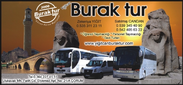 BURAK TUR ÇORUM