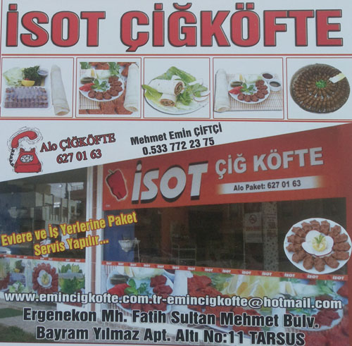 İSOT ÇİĞKÖFTE 