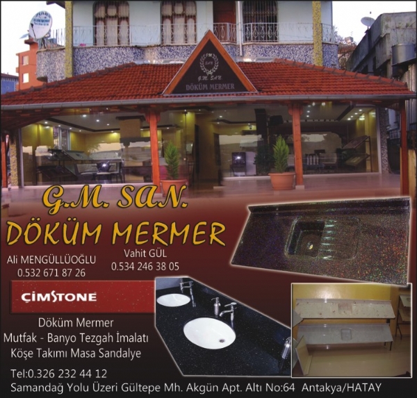 G.M.SAN DÖKÜM MERMER