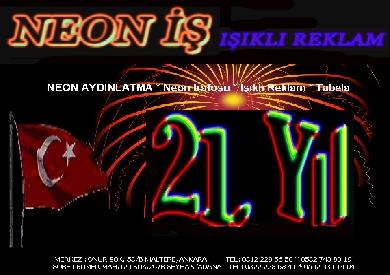 Neon Iş ışıklı Reklam