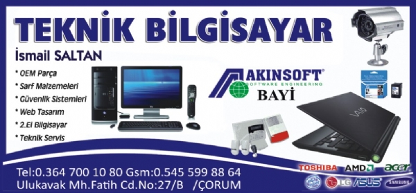 TEKNİK BİLGİSAYAR (Çorum)