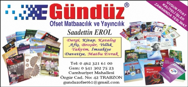 GÜNDÜZ OFSET MATBAACILIK VE YAYINCILIK