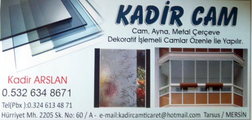 KADİR CAM