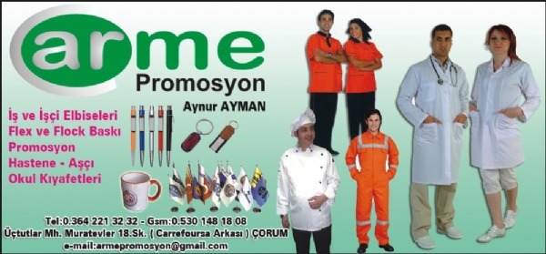 ARME PROMOSYON ÇORUM