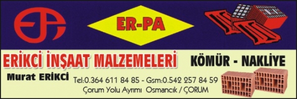 ERİKCİ İNŞAAT MALZEMELERİ