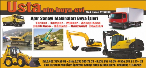 USTA OTO BOYA EVI