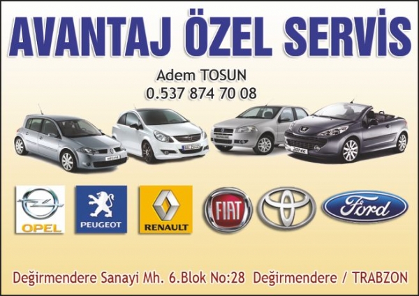 AVANTAJ ÖZEL SERVIS
