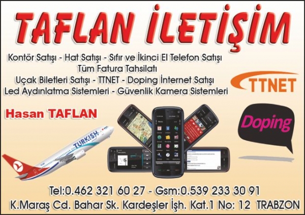 TAFLAN ILETISIM