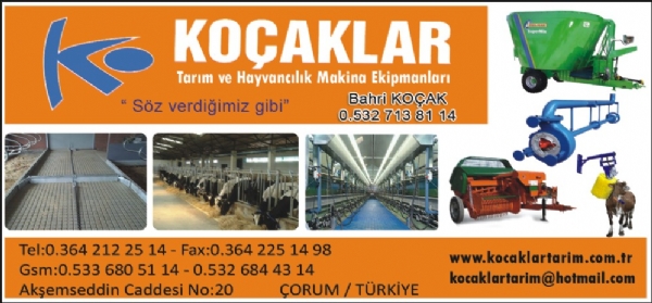 KOÇAKLAR TARIM