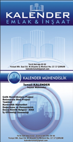 KALENDER MÜHENDİSLİK