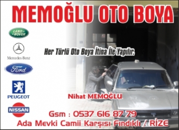 MEMOĞLU OTO BOYA